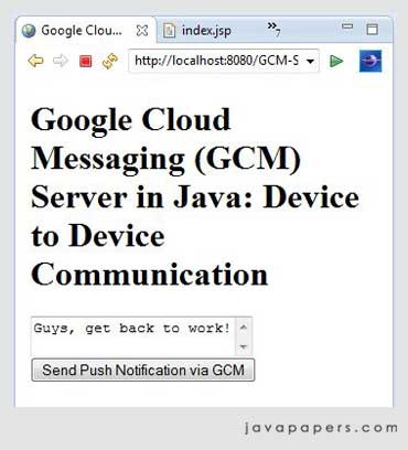 Multicast-Message-from-GCM-Server