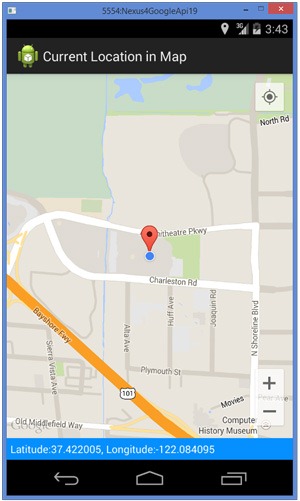 android-show-current-location-on-map-using-google-maps-api-java