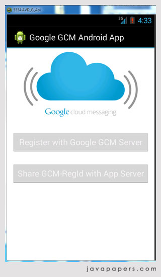 GCM-Android-Client-App