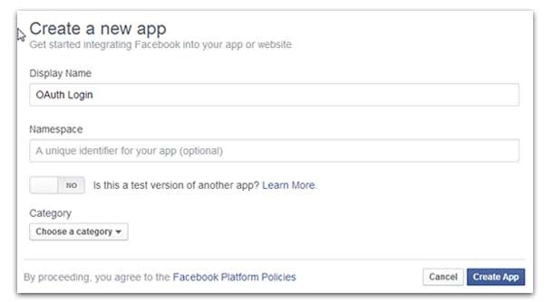 Create-Facebook-Application