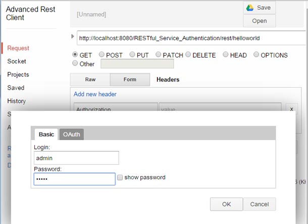 jersey basic authentication