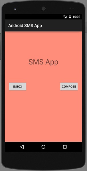 paramétrage sms free android